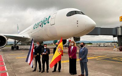Iberojet inaugura nueva ruta directa entre España y Costa Rica