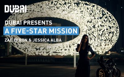 Blueroom promotes Dubai Tourism’s new campaign “Dubai Presents” with Jessica Alba & Zac Efron in Spain