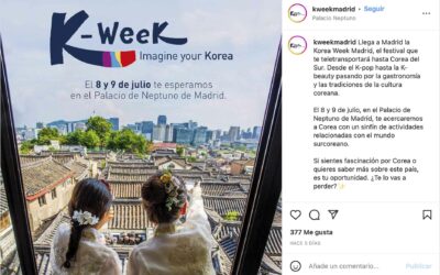 Madrid acoge la K-Week en julio, el festival para viajar a Corea del Sur