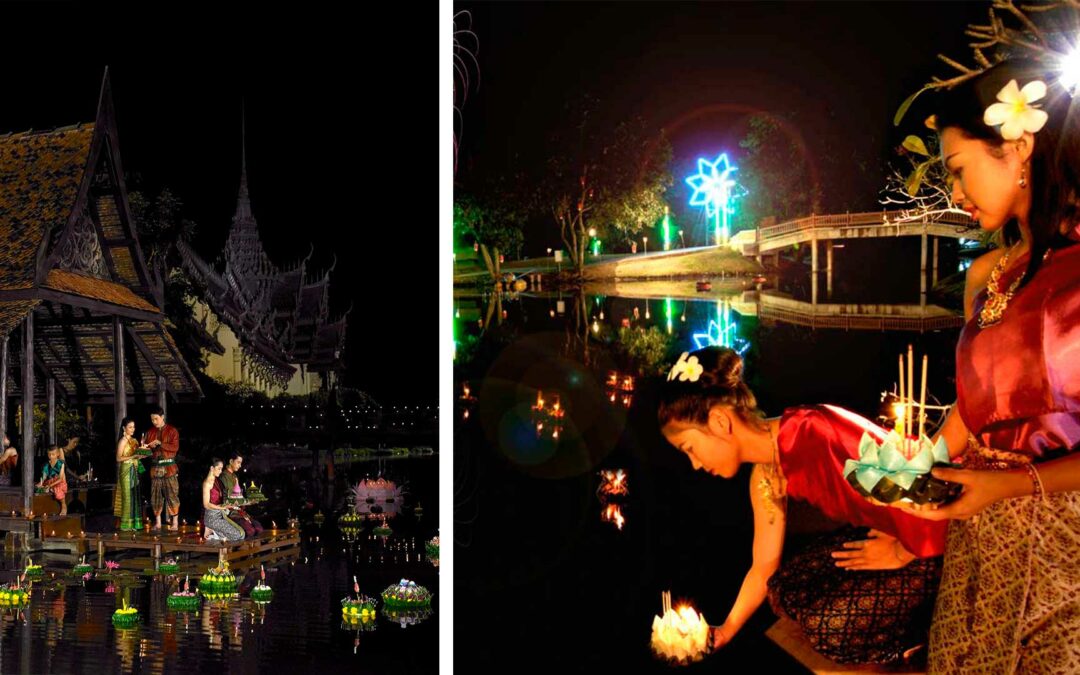 Loi Krathong in Thailand, a festival with a taste of tradition