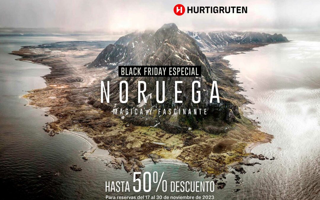 Discounts of up to 50% with Hurtigruten’s Black Friday
