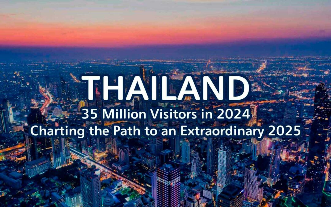 ¡Nuevo récord de visitantes españoles a Tailandia en 2024!