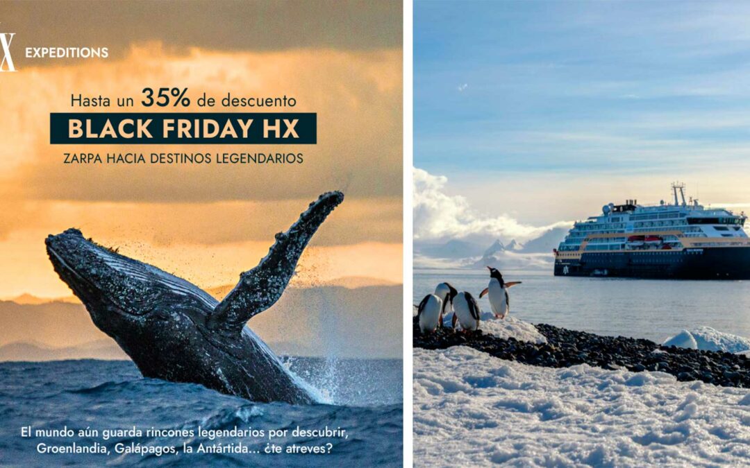 The Blueroom Project brings Spanish travelers closer to the planet’s most legendary exploration destinations through the cruise line HX
